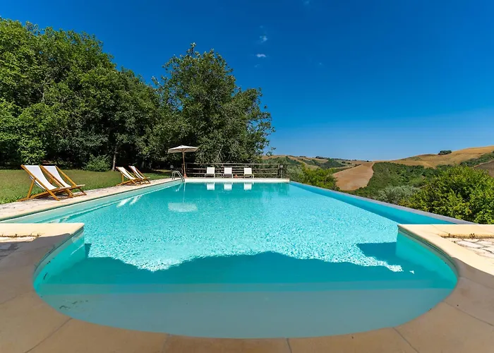 Villa Luxury Tre Querce W View - Private E Relaxing Location Under Stars